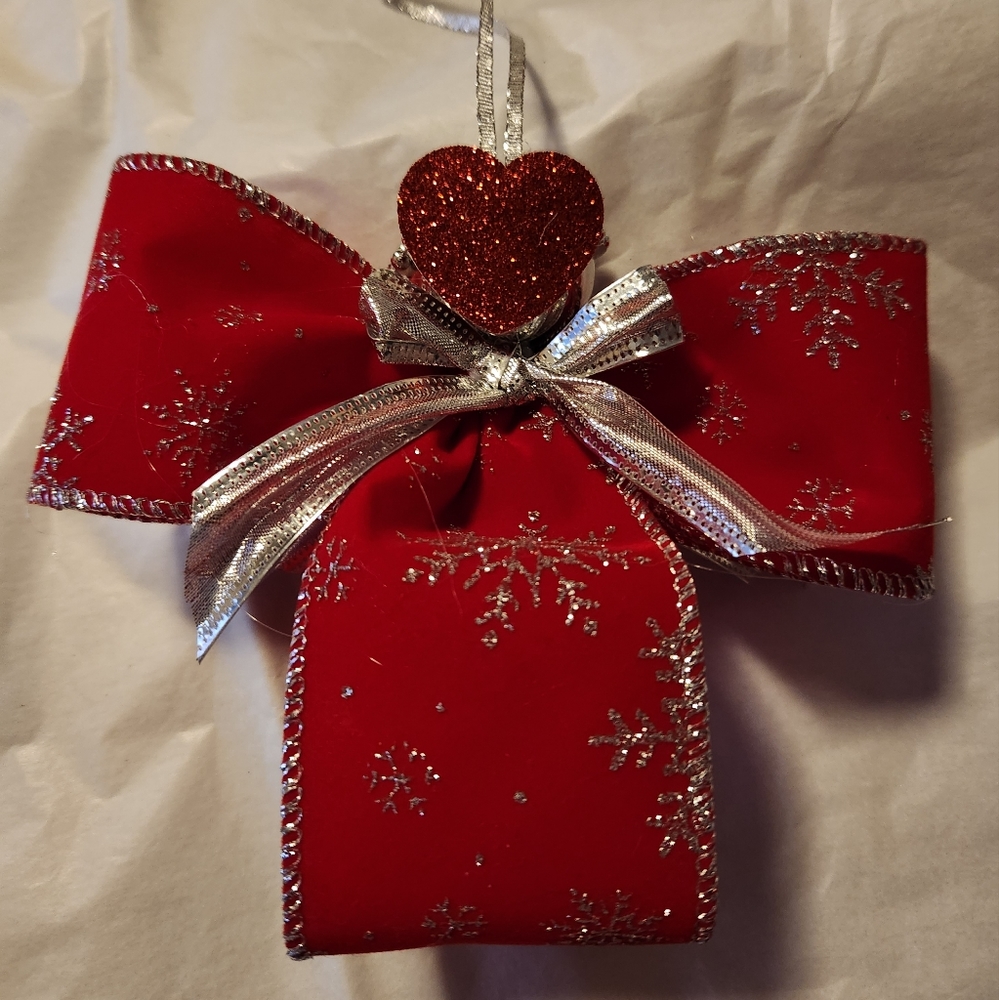 Handmade Ribbon Angel - Picture 2 of 3